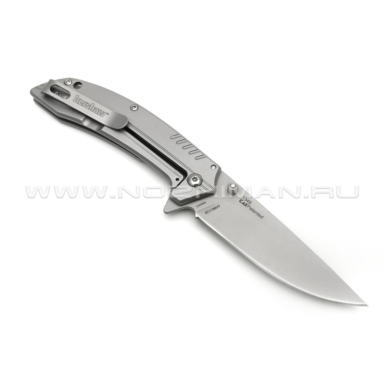 Нож Kershaw Shroud 1349 сталь  8Cr13MoV, рукоять stainless steel