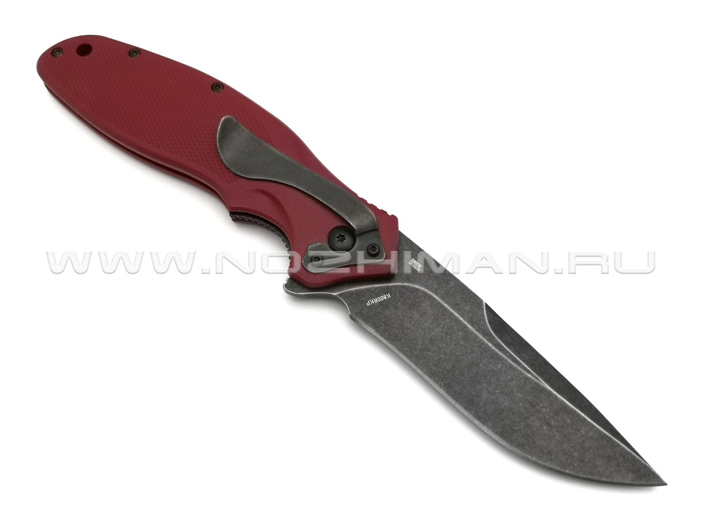 Нож CRKT Shenanigan Maroon K800RKP сталь 1.4116, рукоять Glass reinforced nylon