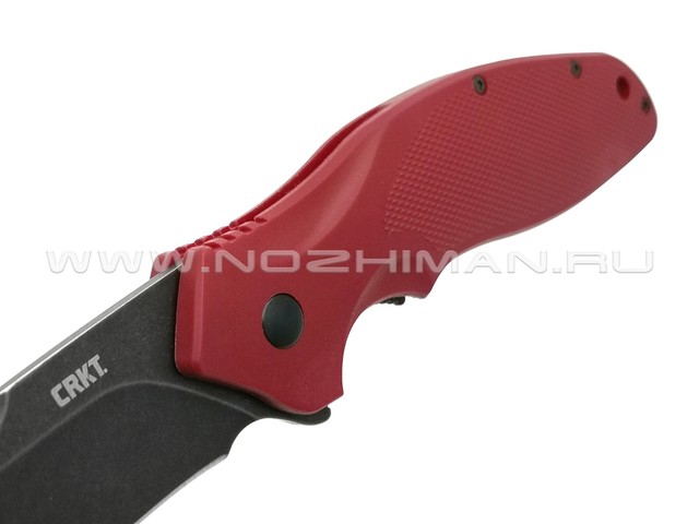Нож CRKT Shenanigan Maroon K800RKP сталь 1.4116, рукоять Glass reinforced nylon