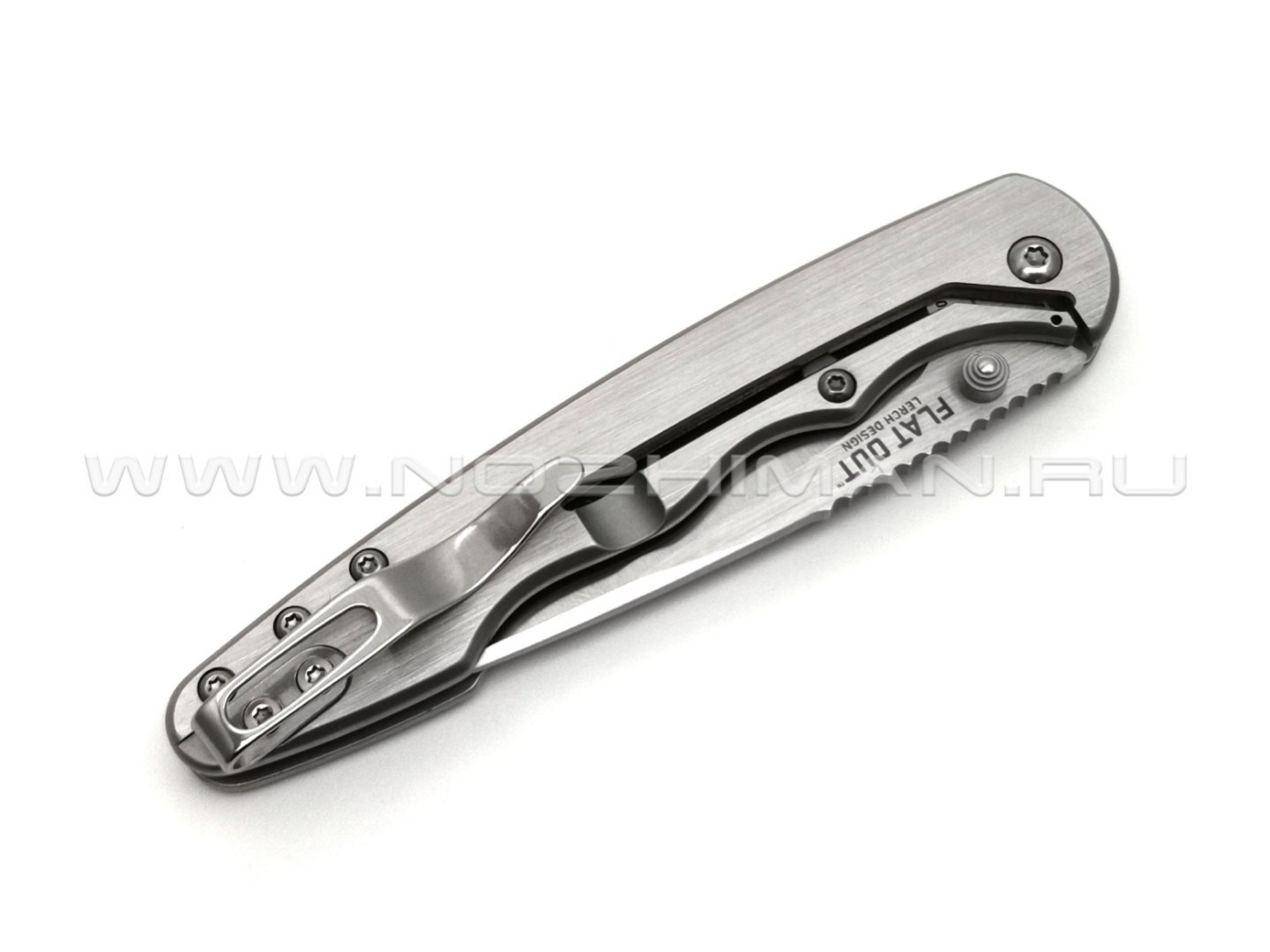 Нож CRKT Flat Out 7016 сталь 8Cr13MoV, рукоять Stainless steel