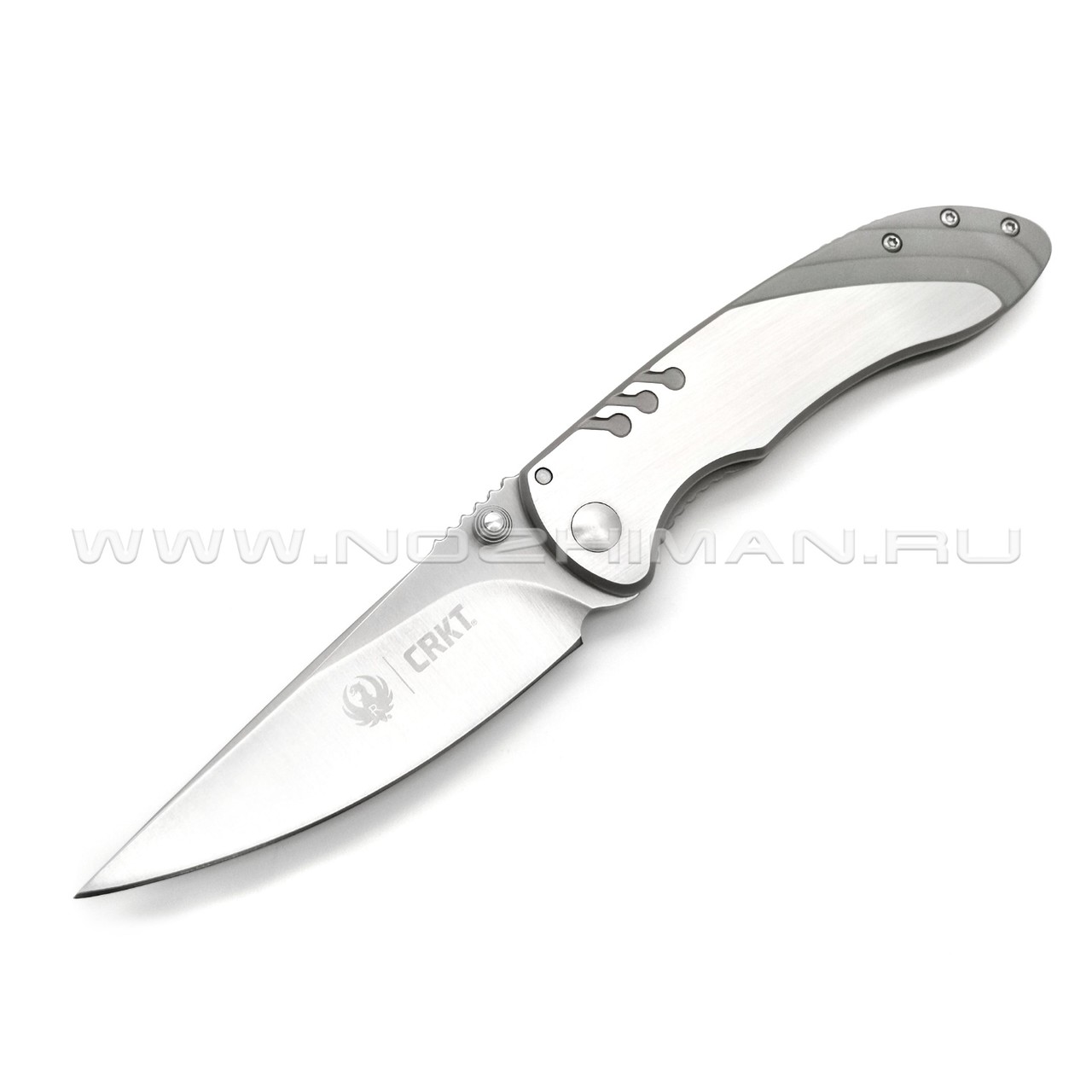 Нож CRKT Ruger Trajectory R2802 сталь 8Cr13MoV, рукоять Stainless steel