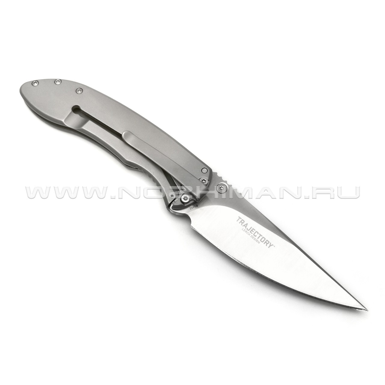 Нож CRKT Ruger Trajectory R2802 сталь 8Cr13MoV, рукоять Stainless steel
