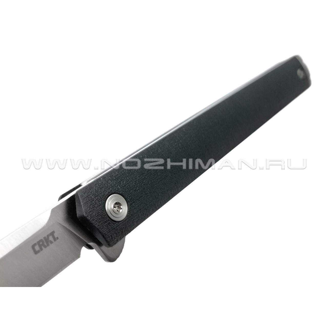 Нож CRKT CEO Flipper Black 7097 сталь Aus-8, рукоять Glass Reinforced Nylon