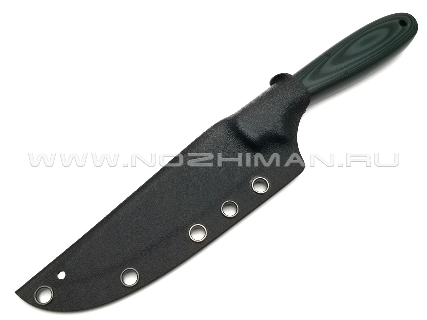 Apus Knives нож Wilson Long сталь N690, рукоять G10 black & green