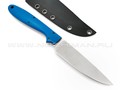 Apus Knives нож Wilson Long сталь N690, рукоять G10 blue