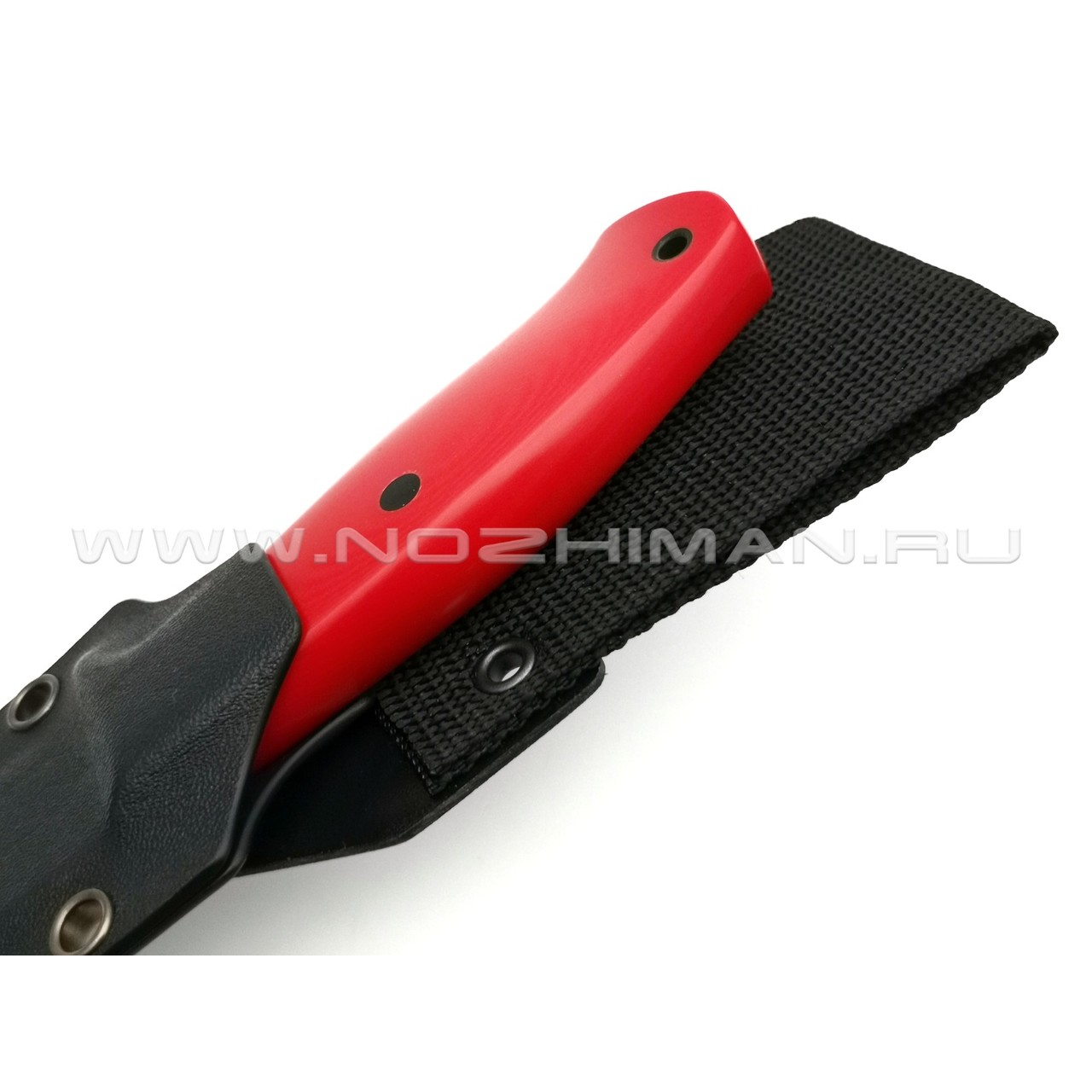 Апус нож Last Chance сталь N690, рукоять G10 red