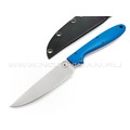 Апус нож Wilson Long сталь N690, рукоять G10 blue