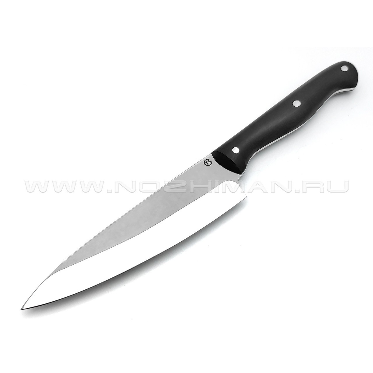 Нож кухонный "ТК-4Г" сталь 95Х18, рукоять граб (Титов & Солдатова)