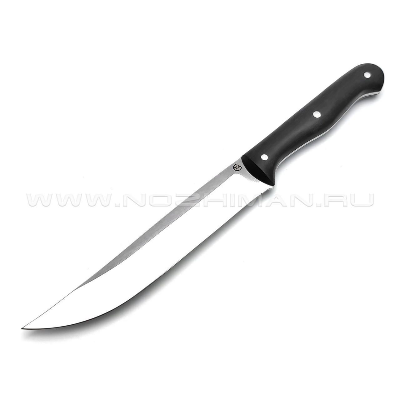 Нож кухонный "ТК-3Г" сталь 95Х18, рукоять граб (Титов & Солдатова)