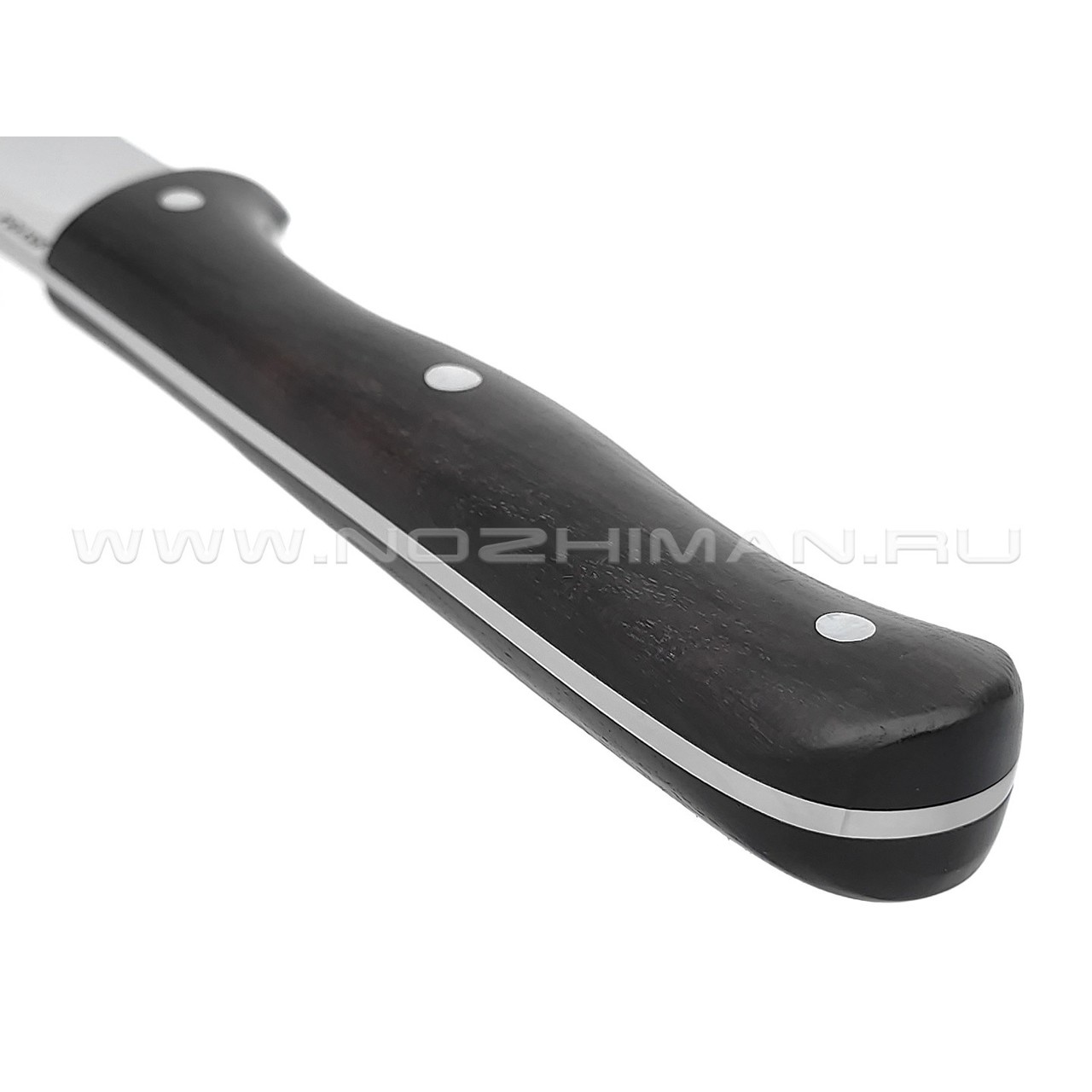 Нож кухонный "ТК-3Г" сталь 95Х18, рукоять граб (Титов & Солдатова)