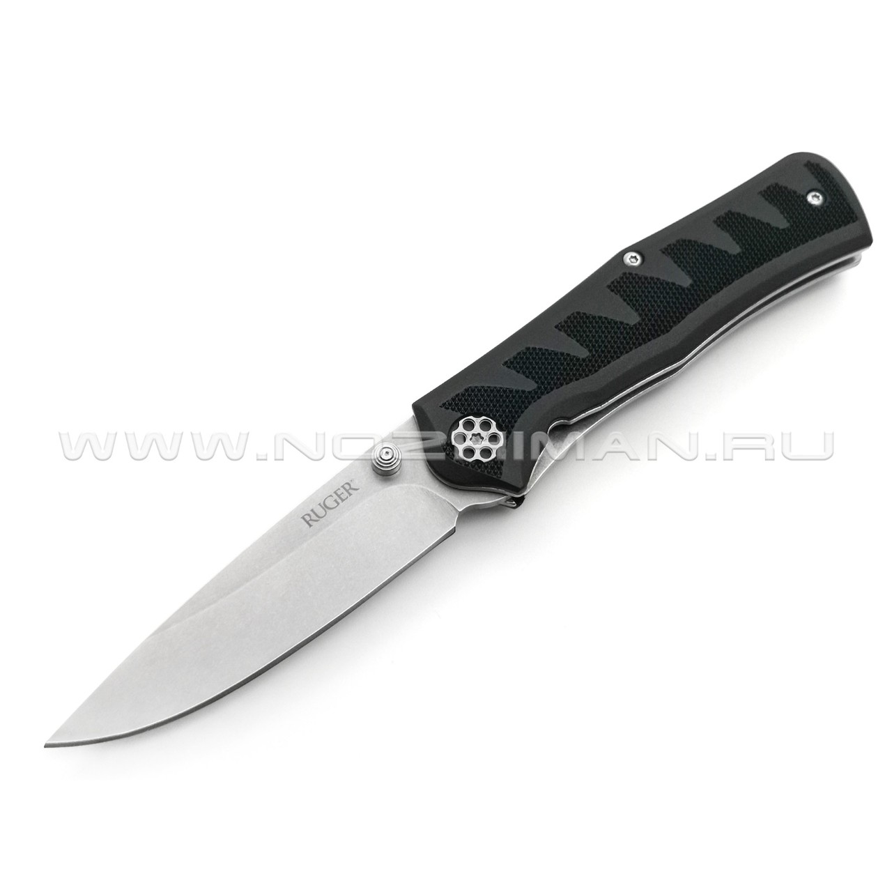 Нож CRKT Ruger Crack-Shot R1205 сталь 8Cr13MoV, рукоять Glass Reinforced Nylon