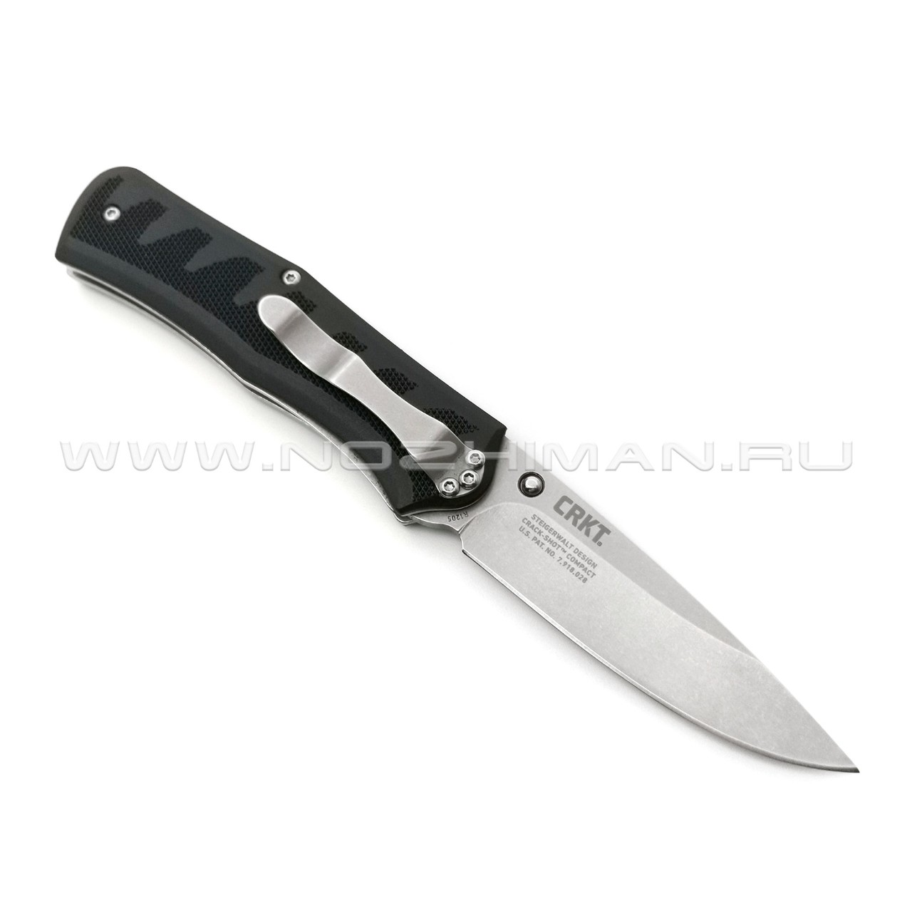 Нож CRKT Ruger Crack-Shot R1205 сталь 8Cr13MoV, рукоять Glass Reinforced Nylon