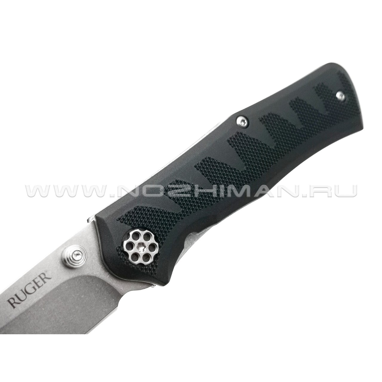 Нож CRKT Ruger Crack-Shot R1205 сталь 8Cr13MoV, рукоять Glass Reinforced Nylon