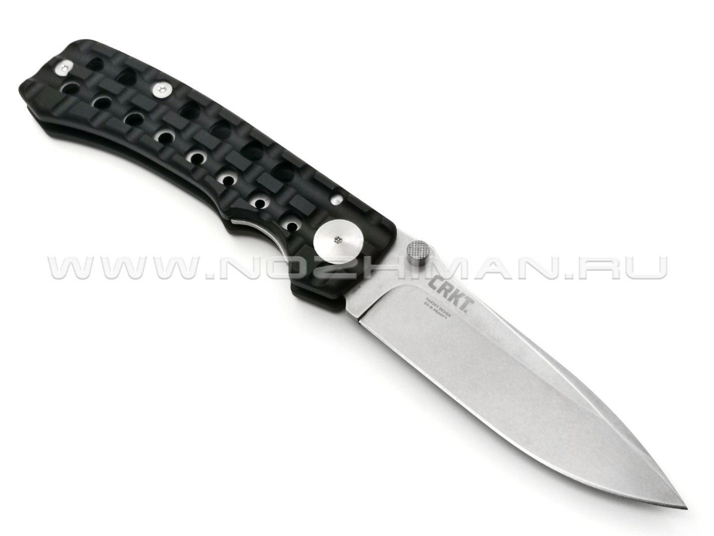 Нож CRKT Ruger GO-N-HEAVY R1801 сталь 8Cr13MoV, рукоять Aluminum 6061-T6