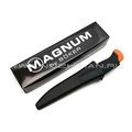 Нож Magnum Falun Orange 02RY100 сталь 420, рукоять пластик, резина