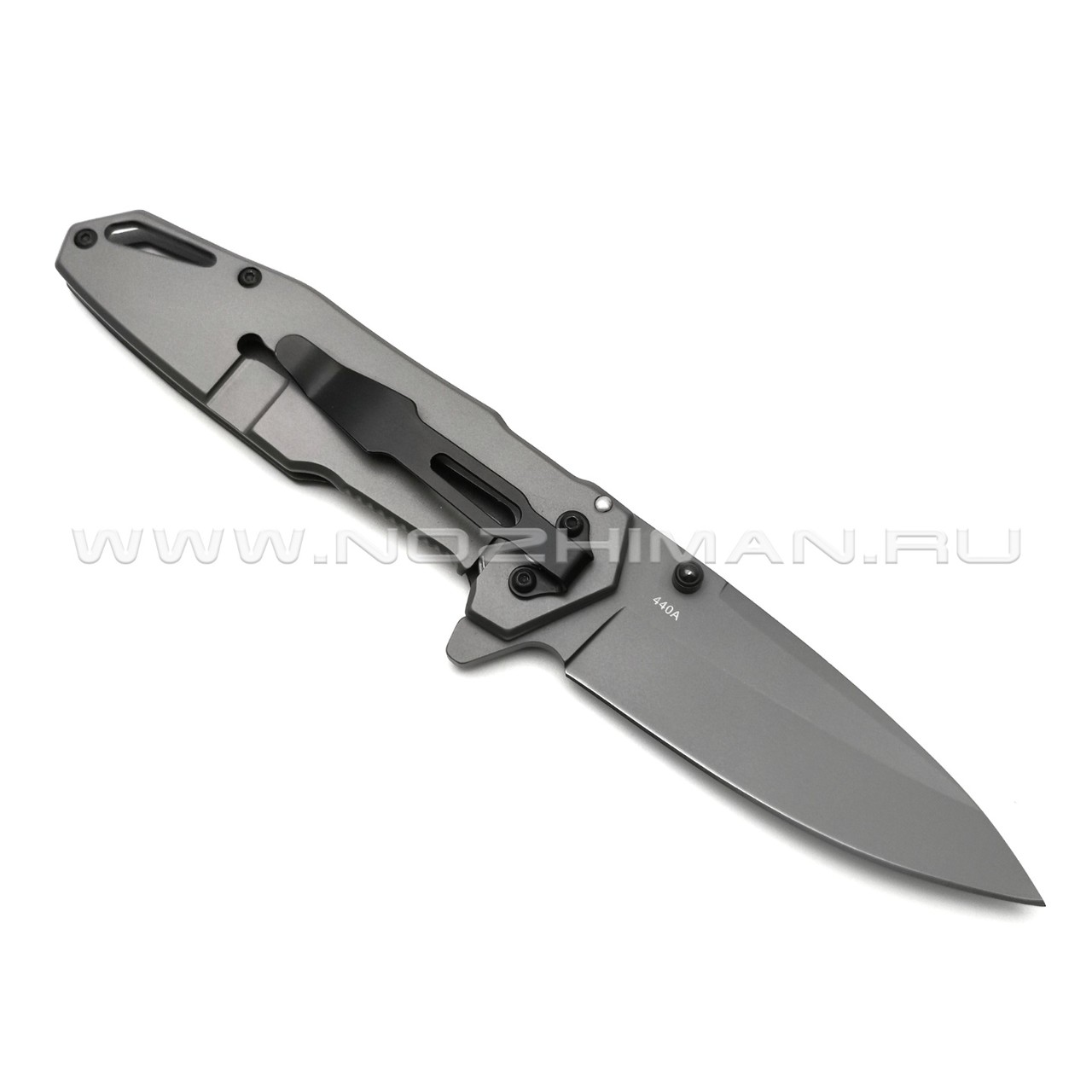 Нож Magnum Screaming Skull 01MB230 сталь 440A, рукоять Stainless steel
