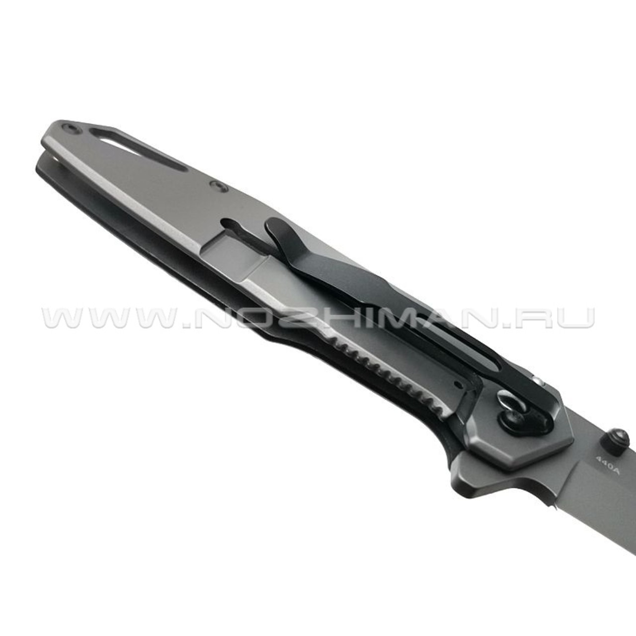 Нож Magnum Screaming Skull 01MB230 сталь 440A, рукоять Stainless steel