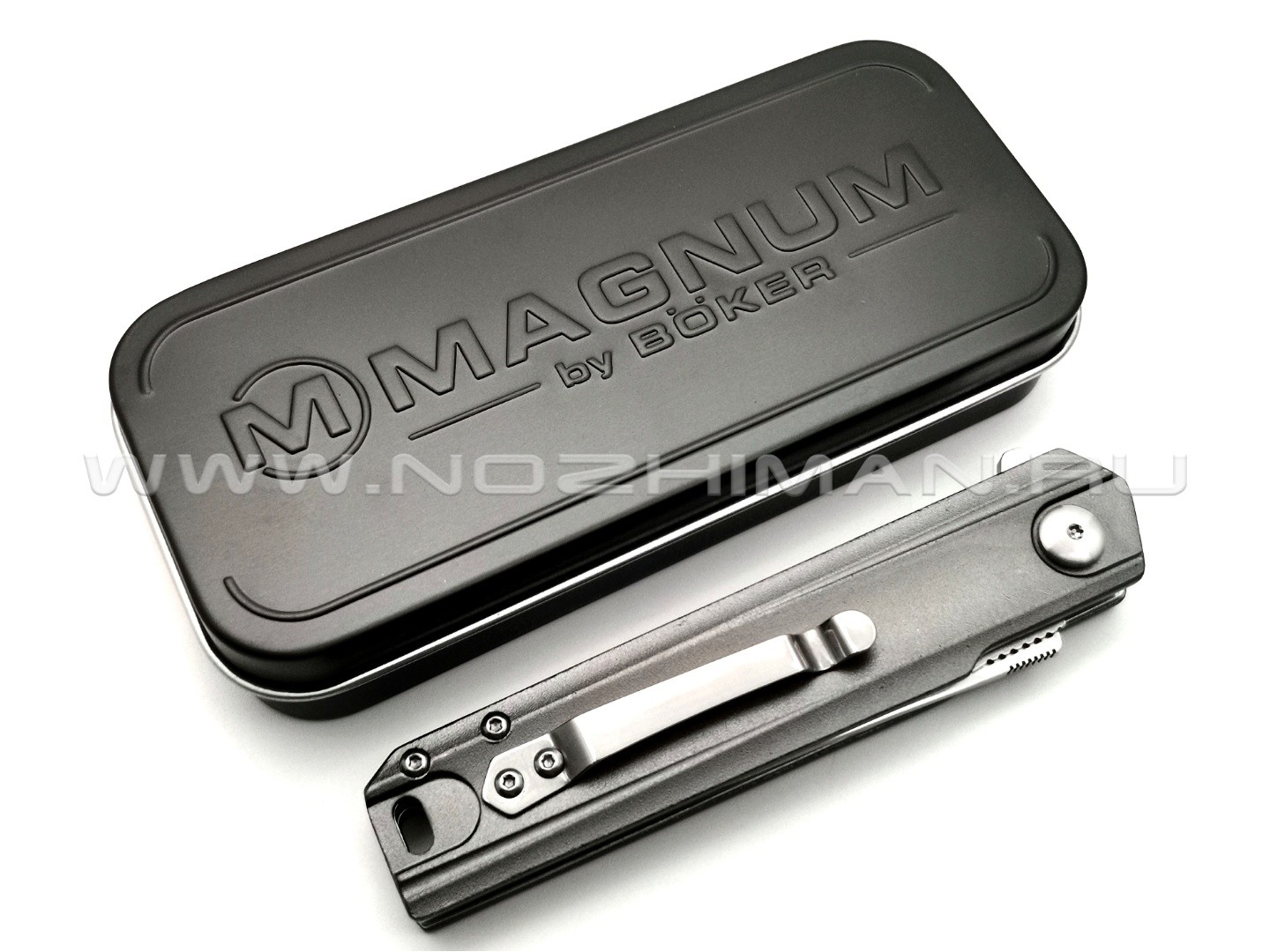Нож Magnum Roshi Rails 01RY319 сталь 440A, рукоять Aluminum 6061-T6