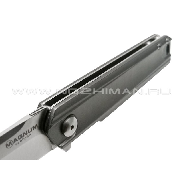 Нож Magnum Roshi Rails 01RY319 сталь 440A, рукоять Алюминий 6061-T6