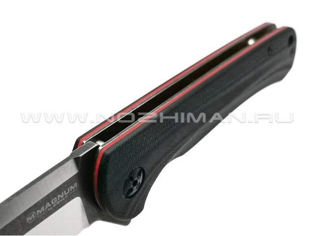 Нож Magnum Mobius 01MB726 сталь 440A, рукоять G10 black