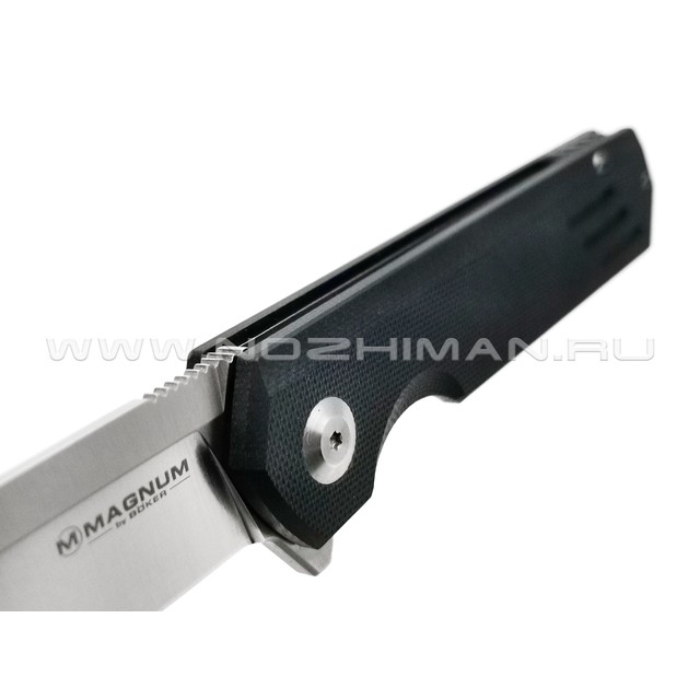 Нож Magnum Ashigaru 01SC064 сталь 440C, рукоять G10 black
