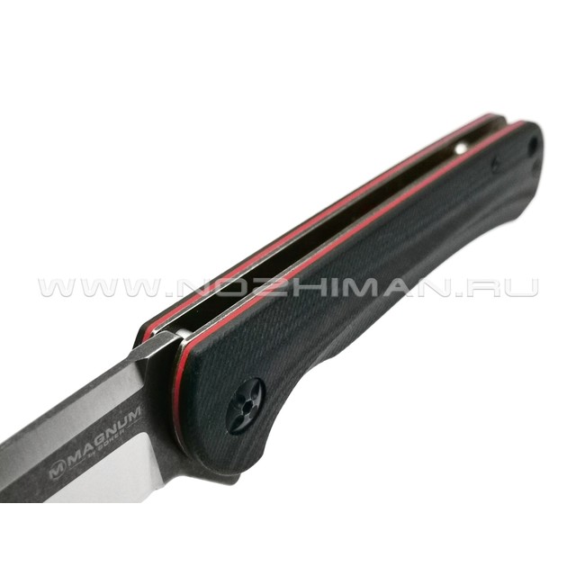 Нож Magnum Mobius 01MB726 сталь 440A, рукоять G10 black