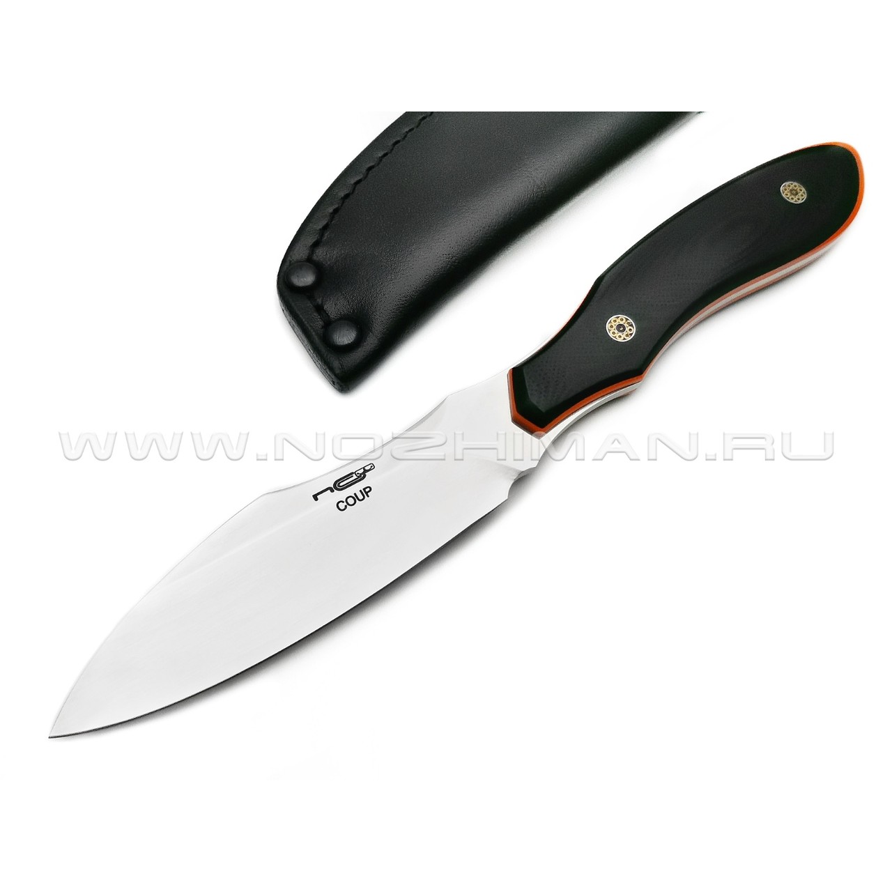 Нож N.C.Custom Coup сталь Niolox satin, рукоять G10