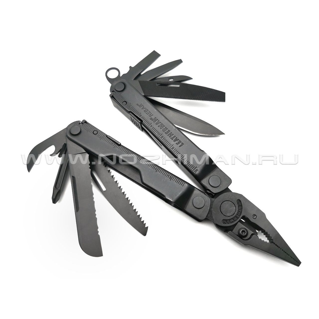 Мультитул Leatherman Rebar Black 831563 (17 инструментов) чехол Molle нейлон