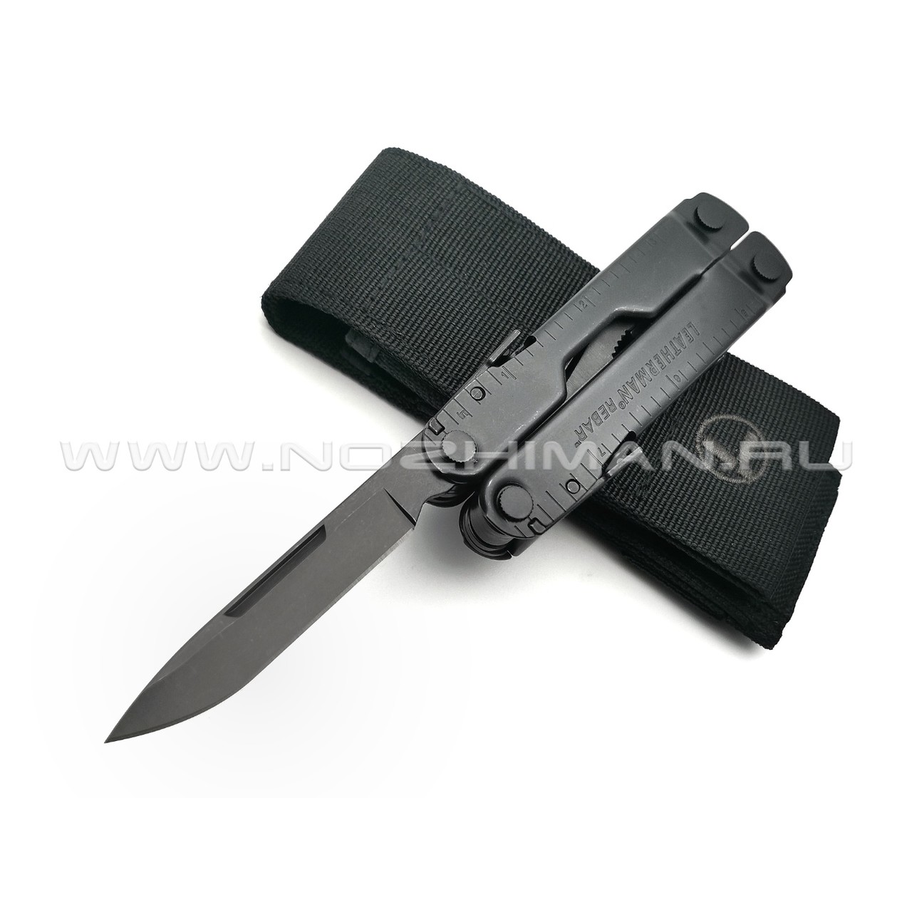 Мультитул Leatherman Rebar Black 831563 (17 инструментов) чехол Molle нейлон