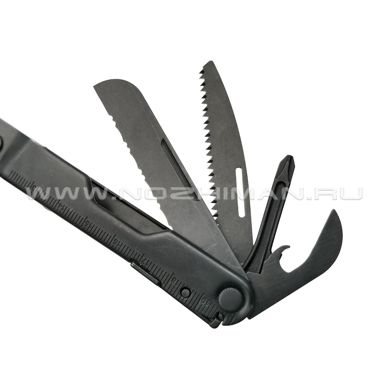 Мультитул Leatherman Rebar Black 831563 (17 инструментов) чехол Molle нейлон