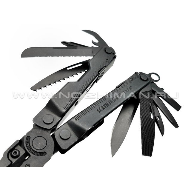 Мультитул Leatherman Rebar Black 831563 (17 инструментов) чехол Molle нейлон