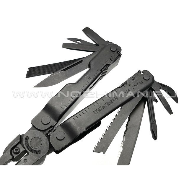 Мультитул Leatherman Super Tool 300 Black 831151 (19 инструментов) чехол Molle нейлон