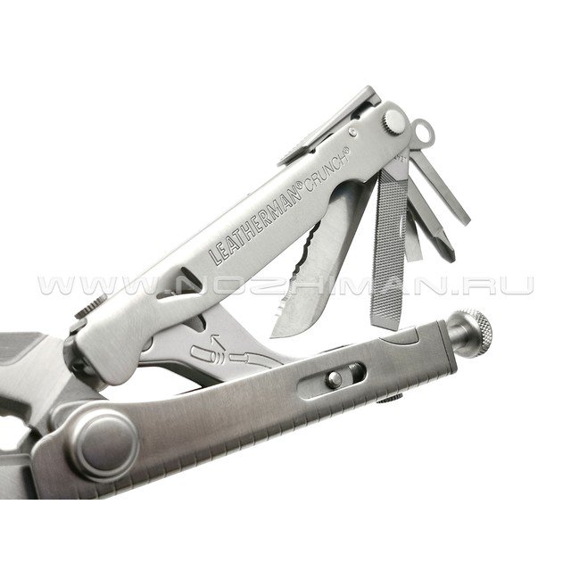 Мультитул Leatherman Crunch 68010181N (15 инструментов) кожаный чехол