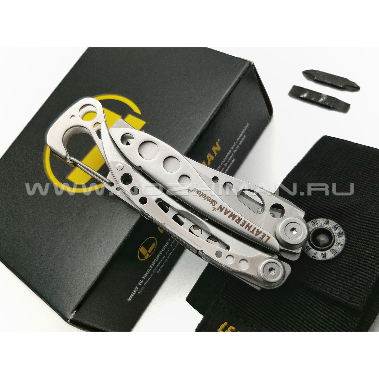 Мультитул Leatherman Skeletool 830846 (7 инструментов) чехол нейлон