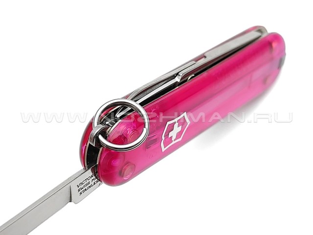 Швейцарский нож Victorinox 0.6203.T5 Classic Pink Transparent (7 функции)