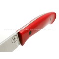 Апус нож Fishman сталь N690, рукоять G10 red