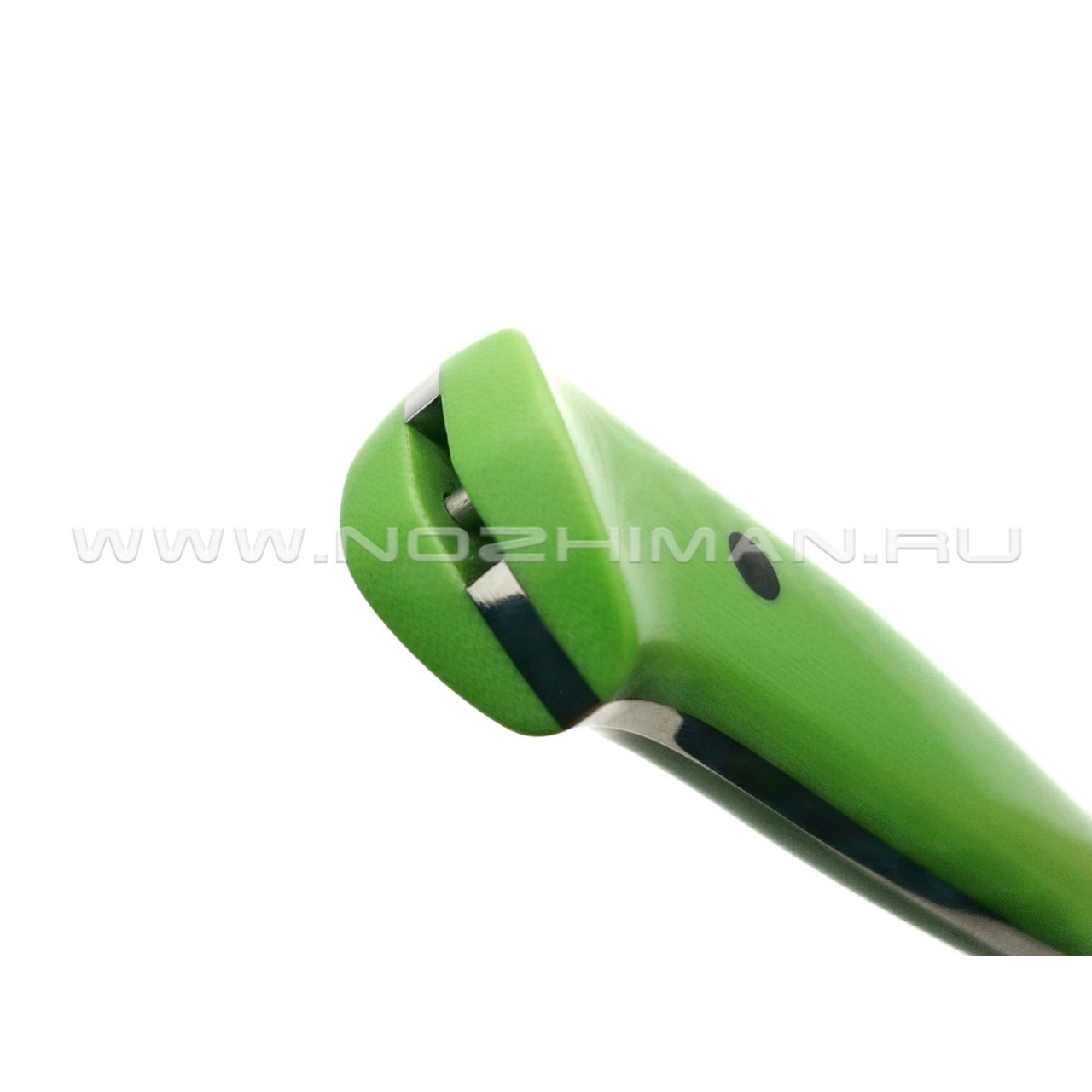 Апус нож Fishman сталь N690, рукоять G10 Green