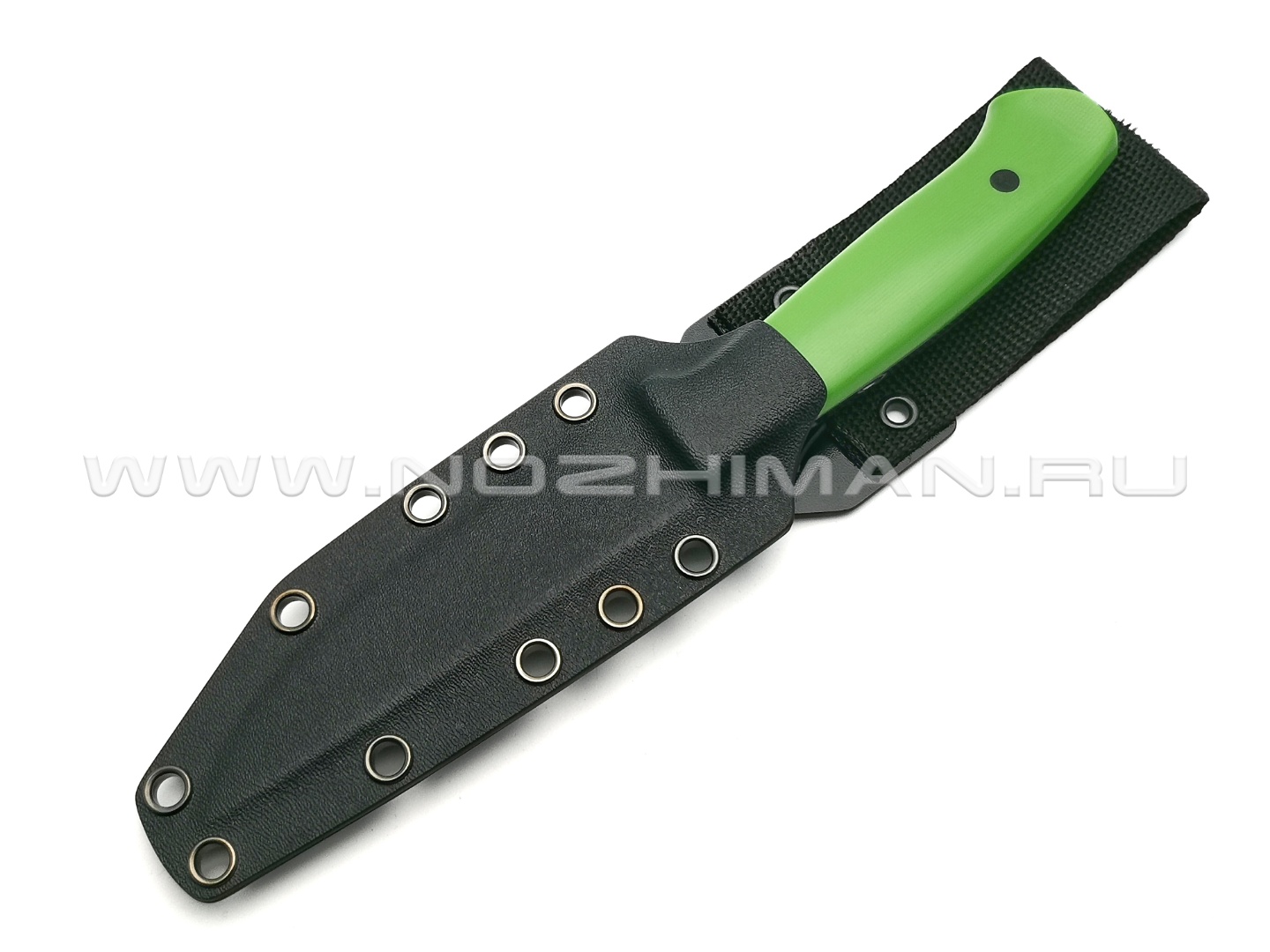 Apus Knives нож Fishman сталь N690, рукоять G10 Green