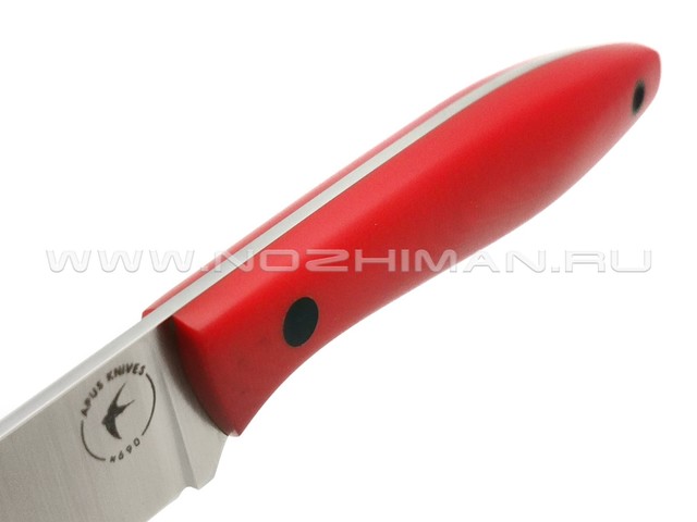 Apus Knives нож Paring сталь N690, рукоять G10 red