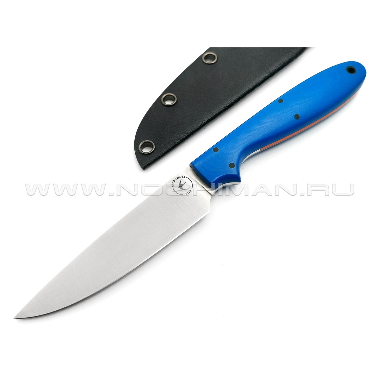 Апус нож Wilson Long сталь K110, рукоять G10 blue