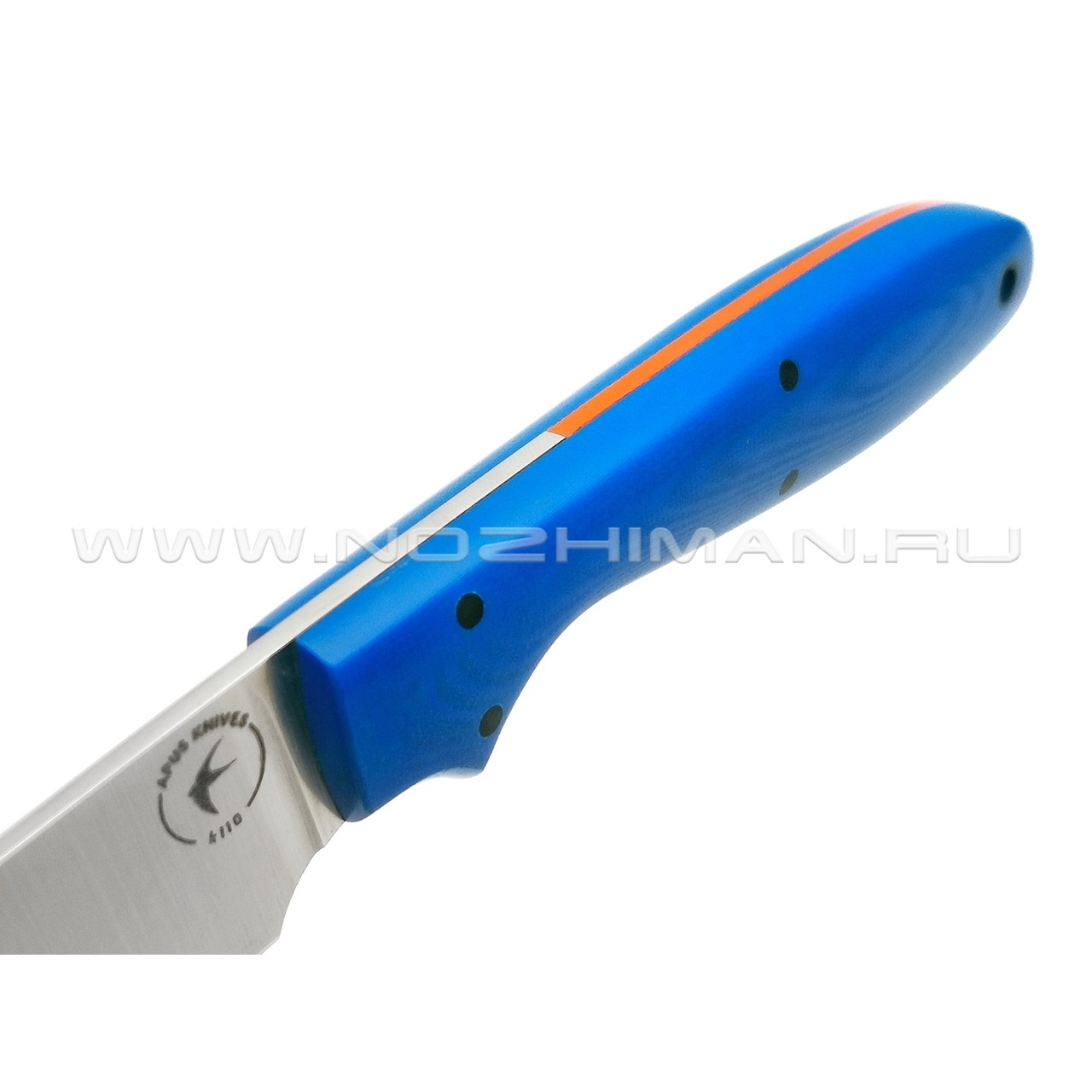 Апус нож Wilson Long сталь K110, рукоять G10 blue