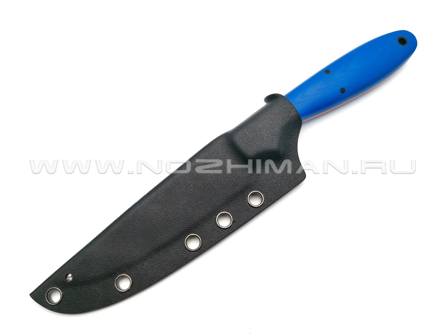 Apus Knives нож Wilson Long сталь K110, рукоять G10 blue