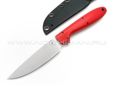 Apus Knives нож Wilson сталь N690, рукоять G10 red