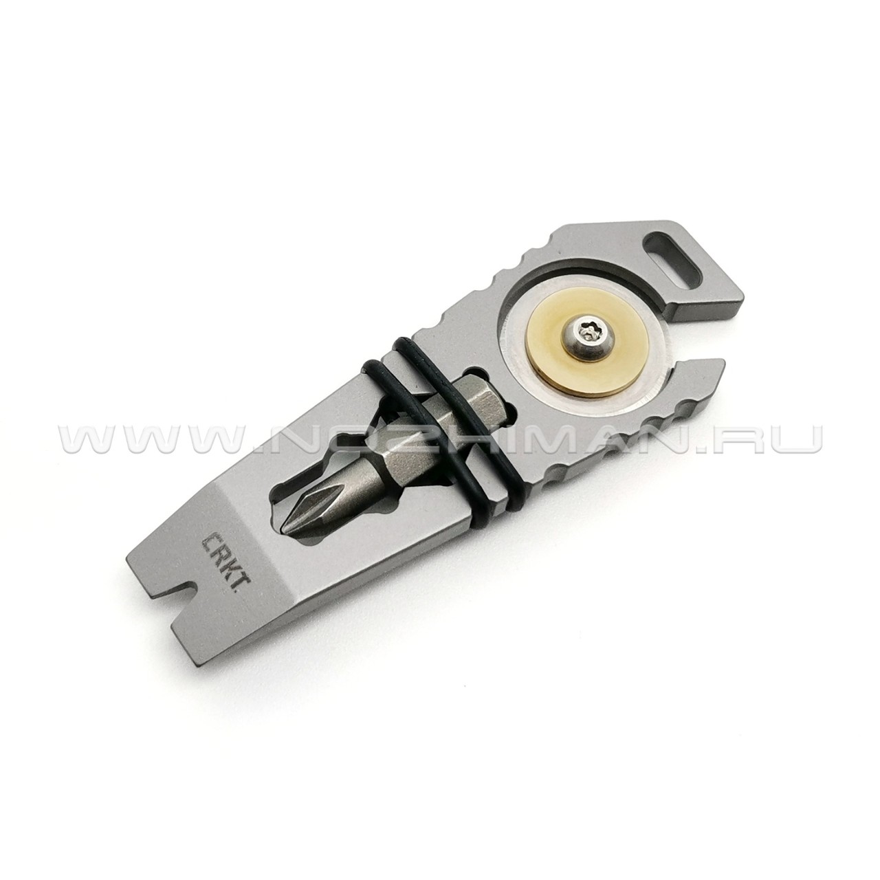 Инструмент CRKT Pry Cutter Keychain Tool 9913 Stainless steel (9 функций)