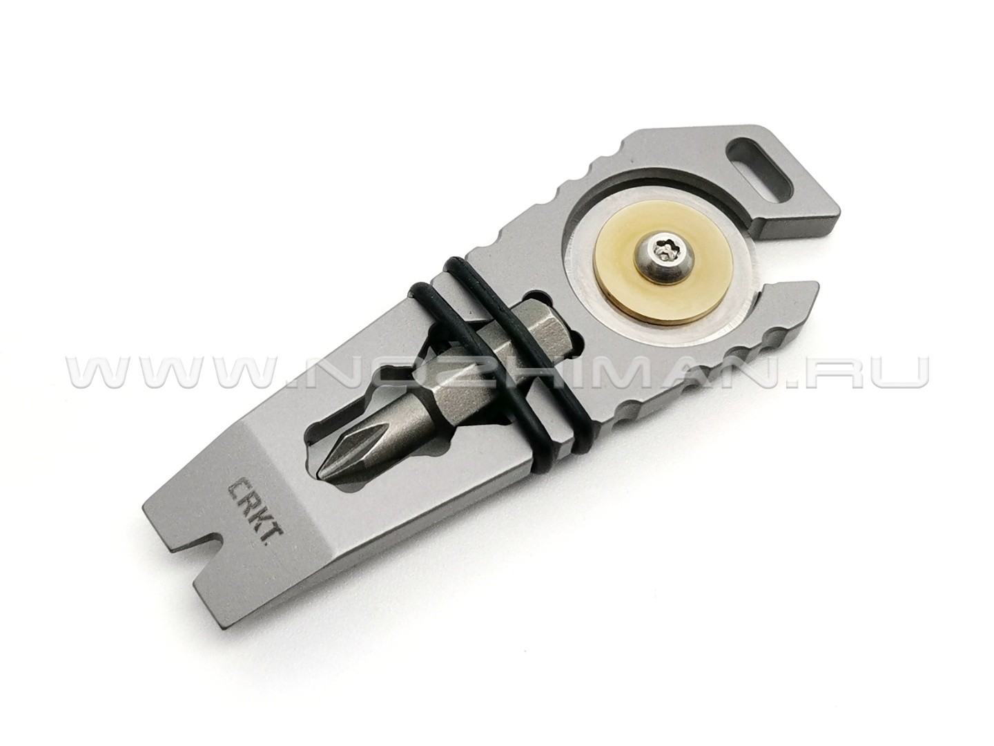 Инструмент CRKT Pry Cutter Keychain Tool 9913 Stainless steel (9 функций)