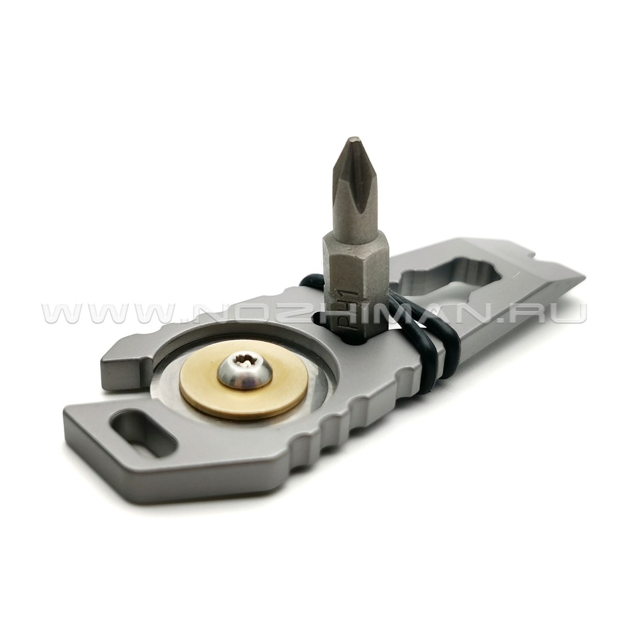 Инструмент CRKT Pry Cutter Keychain Tool 9913 Stainless steel (9 функций)