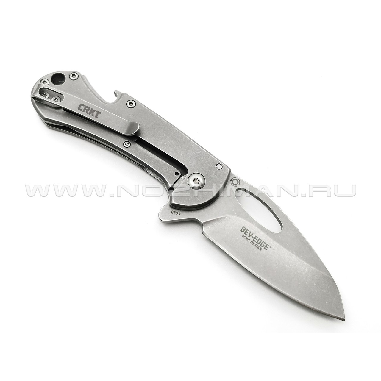 Нож CRKT Bev-Edge 4630 сталь 8Cr13MoV рукоять Stainless steel