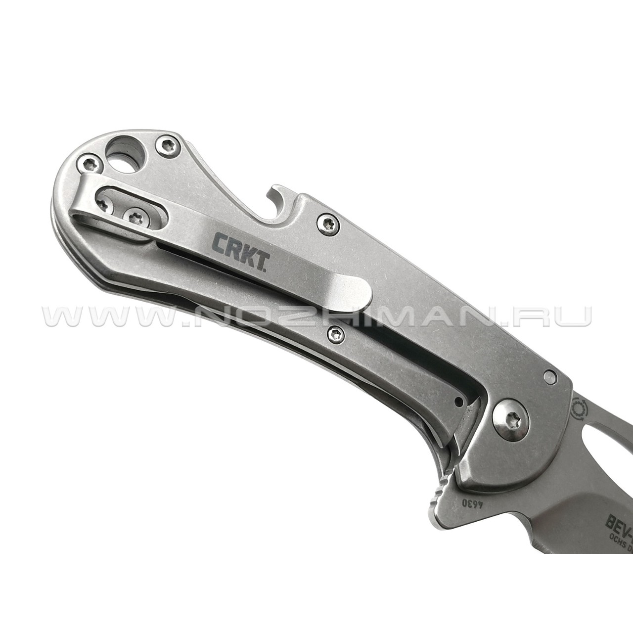 Нож CRKT Bev-Edge 4630 сталь 8Cr13MoV рукоять Stainless steel