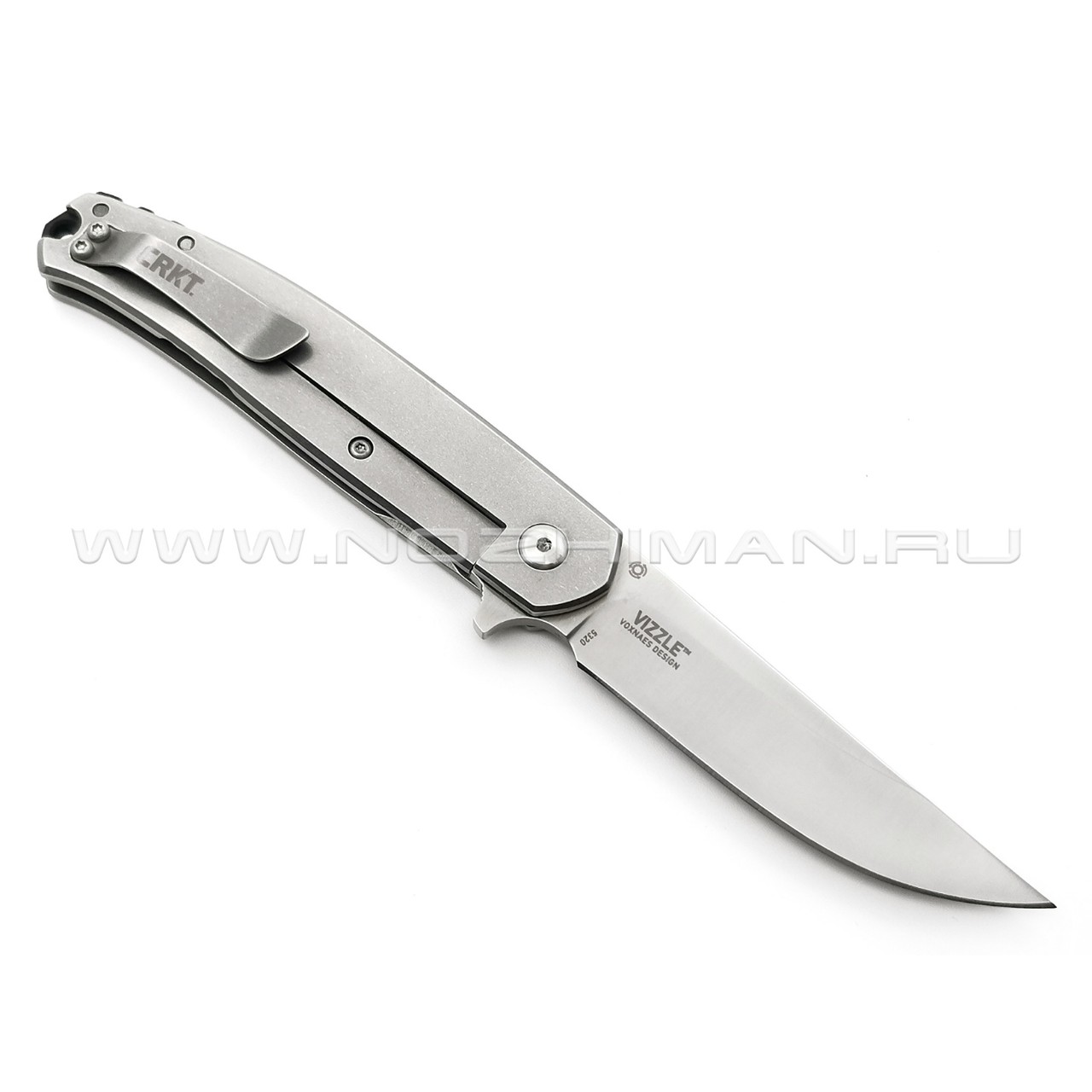 Нож CRKT Vizzle 5320 сталь 8Cr13MoV рукоять Stainless steel