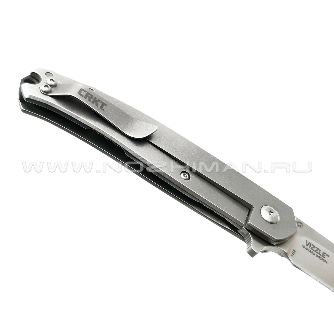 Нож CRKT Vizzle 5320 сталь 8Cr13MoV рукоять Stainless steel